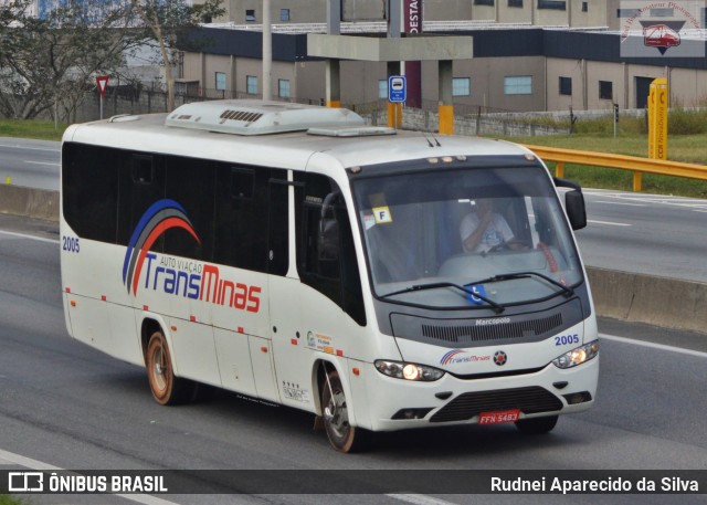 Auto Viação TransMinas 2005 na cidade de Arujá, São Paulo, Brasil, por Rudnei Aparecido da Silva. Número da foto: #7776005.