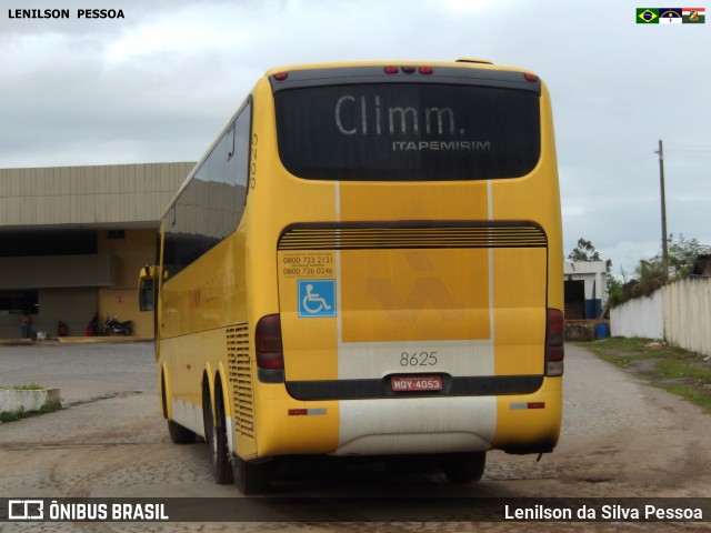 Viação Itapemirim 8625 na cidade de Caruaru, Pernambuco, Brasil, por Lenilson da Silva Pessoa. ID da foto: 7778540.