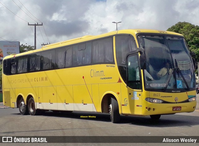 Viação Itapemirim 8623 na cidade de Fortaleza, Ceará, Brasil, por Alisson Wesley. Número da foto: #7779301.