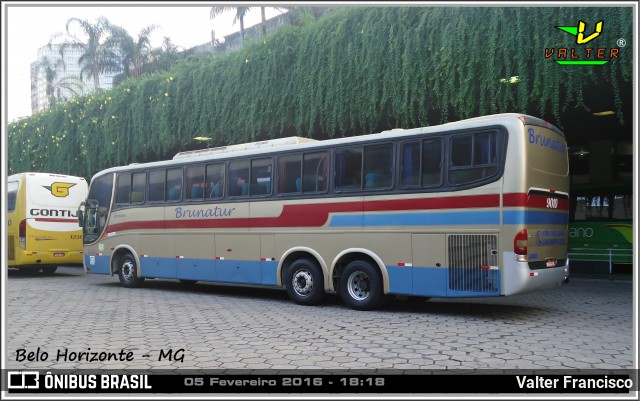 Brunatur 9010 na cidade de Belo Horizonte, Minas Gerais, Brasil, por Valter Francisco. ID da foto: 7777833.