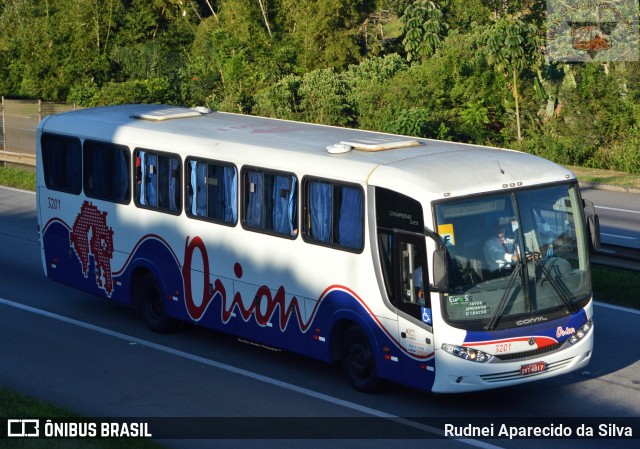 Turismo e Fretamento Orion Transportes 3201 na cidade de Santa Isabel, São Paulo, Brasil, por Rudnei Aparecido da Silva. Número da foto: #7775945.