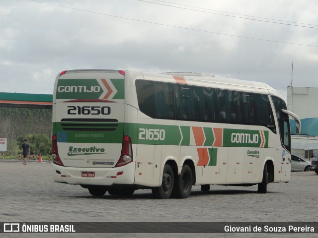 Empresa Gontijo de Transportes 21650 na cidade de São Mateus, Espírito Santo, Brasil, por Giovani de Souza Pereira. Número da foto: #7776350.