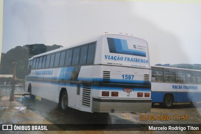 Viação Fraiburgo 1587 na cidade de Fraiburgo, Santa Catarina, Brasil, por Marcelo Rodrigo Titon. Número da foto: #7778130.