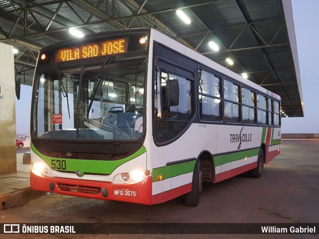 TRANSCOLUZ - Transporte Coletivo de Luziânia 530 na cidade de Luziânia, Goiás, Brasil, por William Gabriel. ID da foto: 7776451.