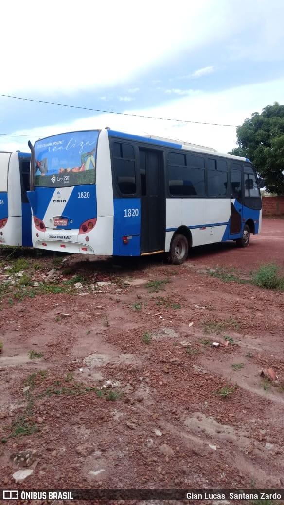 Transpaim Transportes 1820 na cidade de Pimenta Bueno, Rondônia, Brasil, por Gian Lucas  Santana Zardo. Número da foto: #7776368.