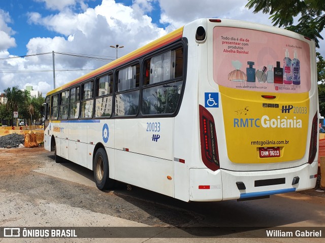 HP Transportes Coletivos 20033 na cidade de Goiânia, Goiás, Brasil, por William Gabriel. Número da foto: #7776413.