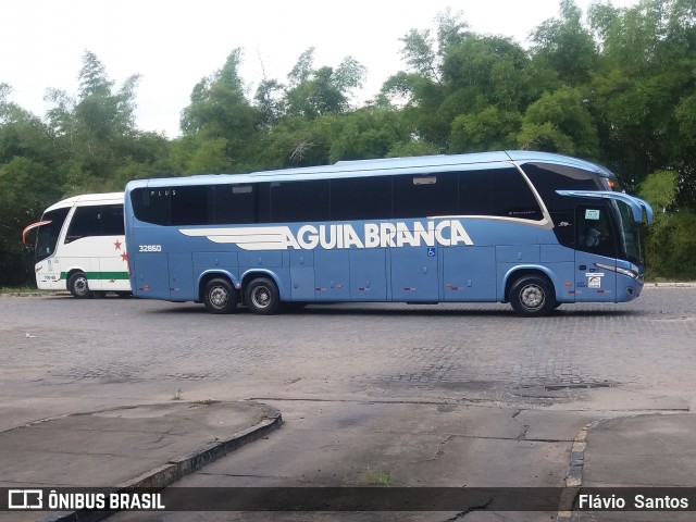 Viação Águia Branca 32860 na cidade de Cruz das Almas, Bahia, Brasil, por Flávio  Santos. ID da foto: 7776433.