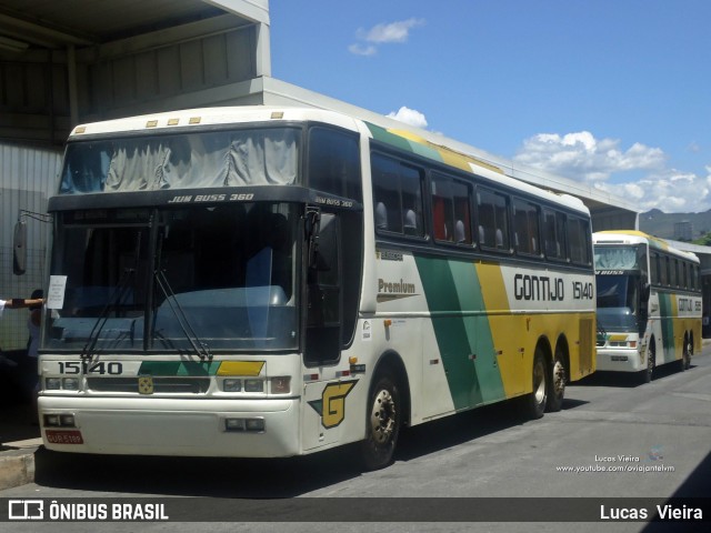 Empresa Gontijo de Transportes 15140 na cidade de Belo Horizonte, Minas Gerais, Brasil, por Lucas Vieira. ID da foto: 7777941.