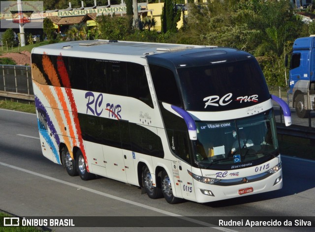 RC Tur Transportes e Turismo 0115 na cidade de Santa Isabel, São Paulo, Brasil, por Rudnei Aparecido da Silva. ID da foto: 7775984.