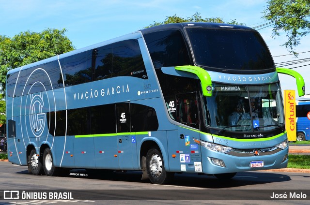 Viação Garcia 8612 na cidade de Maringá, Paraná, Brasil, por José Melo. Número da foto: #7778927.