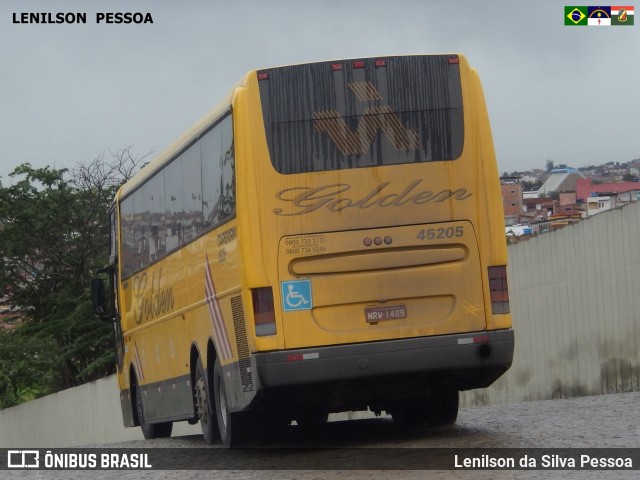 Viação Itapemirim 45205 na cidade de Caruaru, Pernambuco, Brasil, por Lenilson da Silva Pessoa. ID da foto: 7778580.