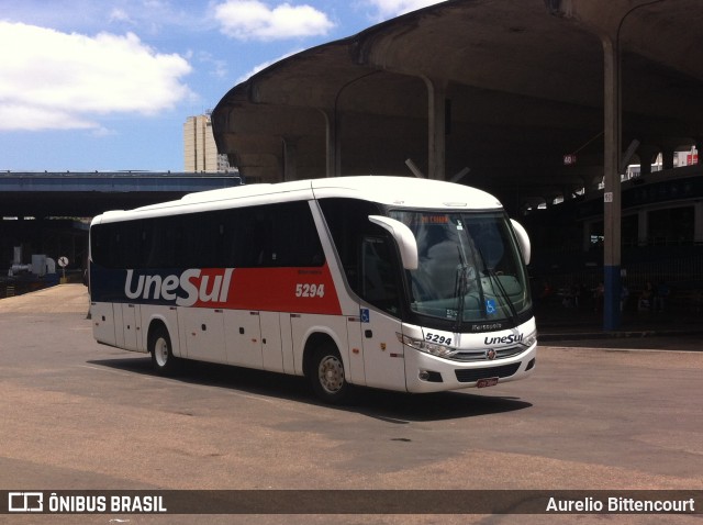 Unesul de Transportes 5294 na cidade de Porto Alegre, Rio Grande do Sul, Brasil, por Aurelio Bittencourt. Número da foto: #7776674.