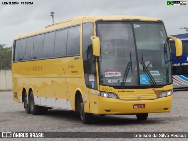 Viação Itapemirim 45601 na cidade de Caruaru, Pernambuco, Brasil, por Lenilson da Silva Pessoa. Número da foto: #7781376.