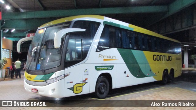 Empresa Gontijo de Transportes 18080 na cidade de Resende, Rio de Janeiro, Brasil, por Alex Ramos Ribeiro. Número da foto: #7782294.