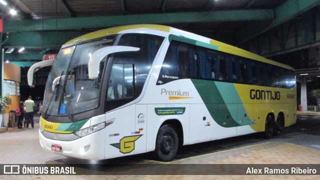 Empresa Gontijo de Transportes 18080 na cidade de Resende, Rio de Janeiro, Brasil, por Alex Ramos Ribeiro. ID da foto: 7782294.