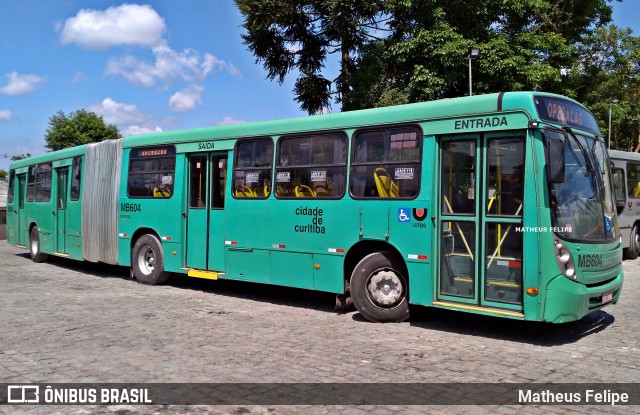 Auto Viação Mercês MB604 na cidade de Curitiba, Paraná, Brasil, por Matheus Felipe. ID da foto: 7781500.