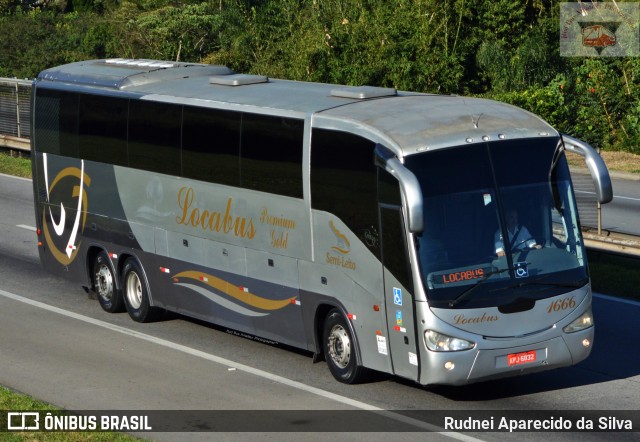 Locabus Locação e Transportes 1666 na cidade de Santa Isabel, São Paulo, Brasil, por Rudnei Aparecido da Silva. ID da foto: 7780142.