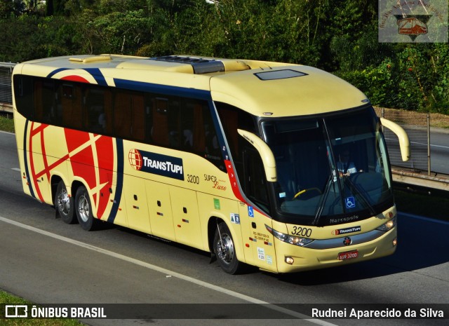 TransTupi Turismo e Fretamento 3200 na cidade de Santa Isabel, São Paulo, Brasil, por Rudnei Aparecido da Silva. Número da foto: #7780259.