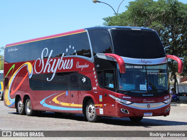 Omegatur 4040 na cidade de Vitória da Conquista, Bahia, Brasil, por Rodrigo Fonseca. Número da foto: #7782180.