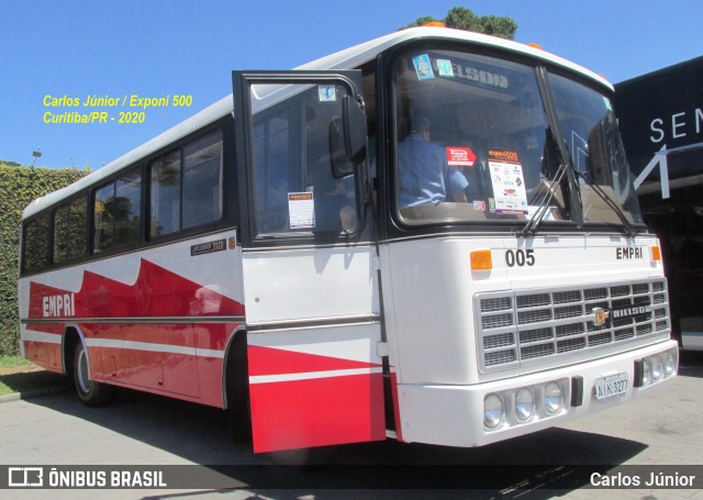 Trans Empri 005 na cidade de Curitiba, Paraná, Brasil, por Carlos Júnior. Número da foto: #7781056.