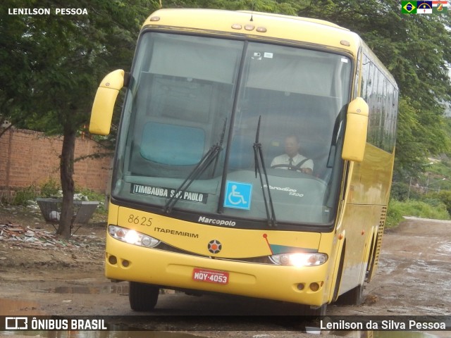 Viação Itapemirim 8625 na cidade de Caruaru, Pernambuco, Brasil, por Lenilson da Silva Pessoa. ID da foto: 7781358.