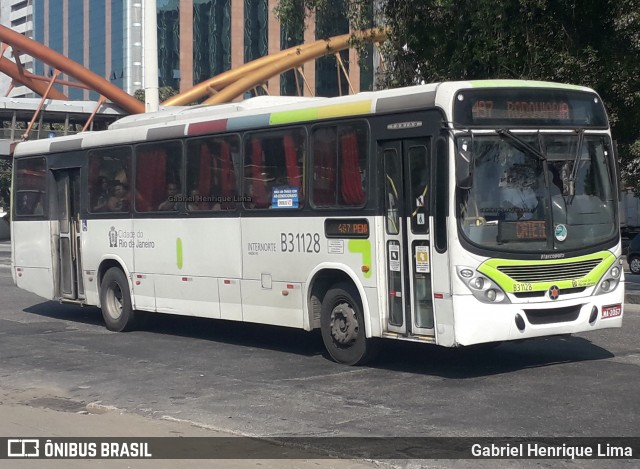 Viação VG B31128 na cidade de Rio de Janeiro, Rio de Janeiro, Brasil, por Gabriel Henrique Lima. Número da foto: #7780170.