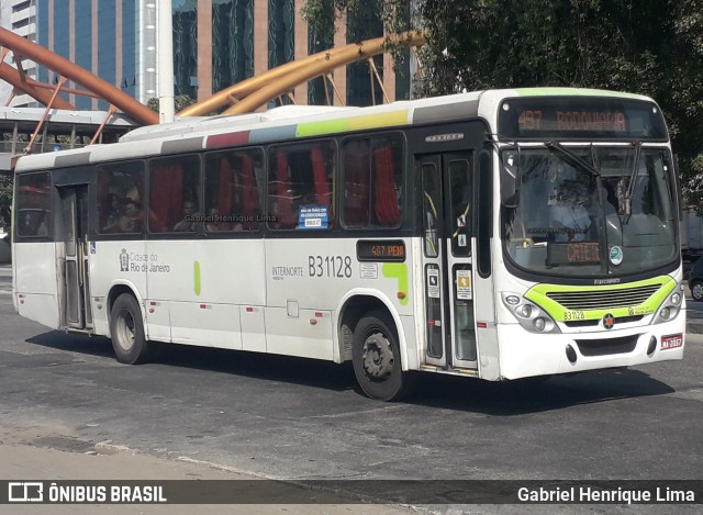 Viação VG B31128 na cidade de Rio de Janeiro, Rio de Janeiro, Brasil, por Gabriel Henrique Lima. ID da foto: 7780170.