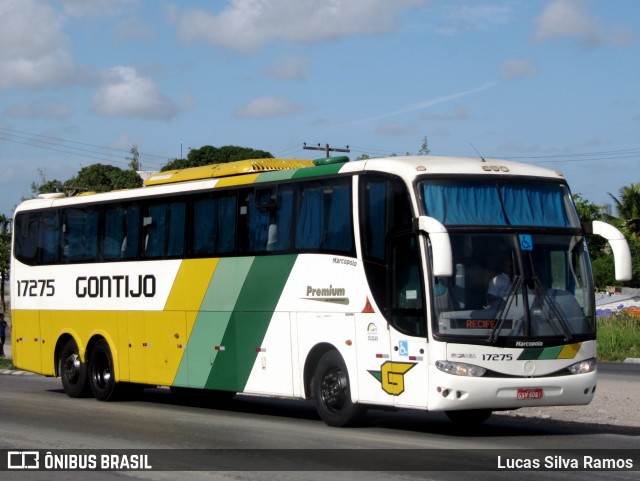 Empresa Gontijo de Transportes 17275 na cidade de Recife, Pernambuco, Brasil, por Lucas Ramos. Número da foto: #7780223.