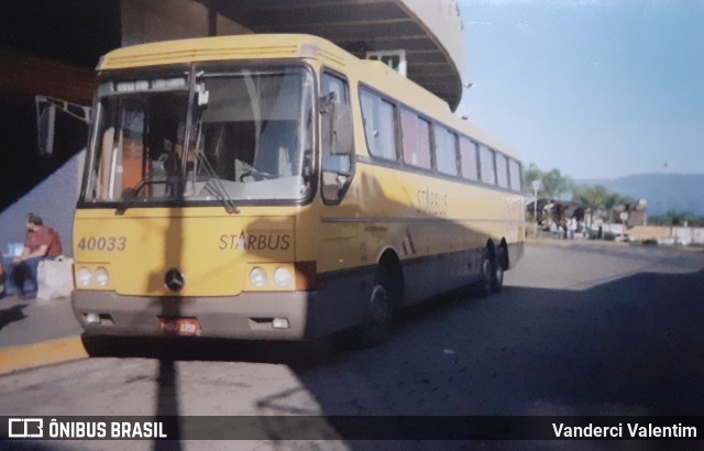 Viação Itapemirim 40033 na cidade de Aparecida, São Paulo, Brasil, por Vanderci Valentim. Número da foto: #7782217.