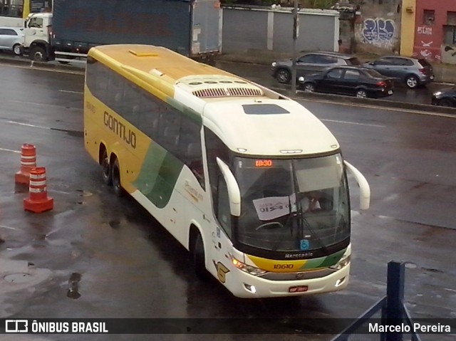 Empresa Gontijo de Transportes 18610 na cidade de Rio de Janeiro, Rio de Janeiro, Brasil, por Marcelo Pereira. ID da foto: 7781859.