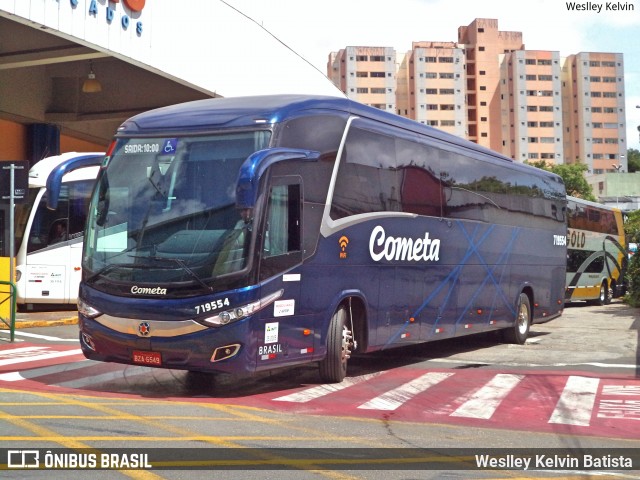 Viação Cometa 719554 na cidade de Sorocaba, São Paulo, Brasil, por Weslley Kelvin Batista. Número da foto: #7784440.