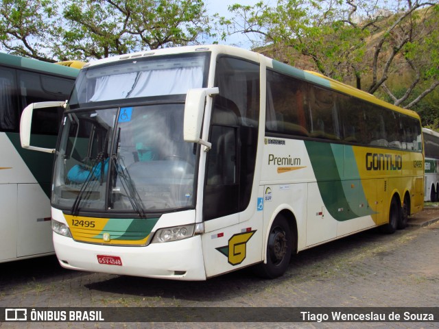 Empresa Gontijo de Transportes 12495 na cidade de Belo Horizonte, Minas Gerais, Brasil, por Tiago Wenceslau de Souza. ID da foto: 7784733.