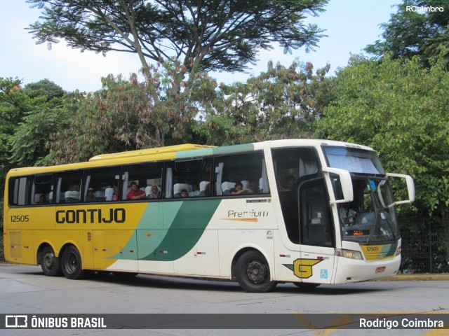 Empresa Gontijo de Transportes 12505 na cidade de São Paulo, São Paulo, Brasil, por Rodrigo Coimbra. Número da foto: #7785581.