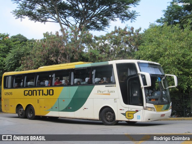 Empresa Gontijo de Transportes 12505 na cidade de São Paulo, São Paulo, Brasil, por Rodrigo Coimbra. ID da foto: 7785581.