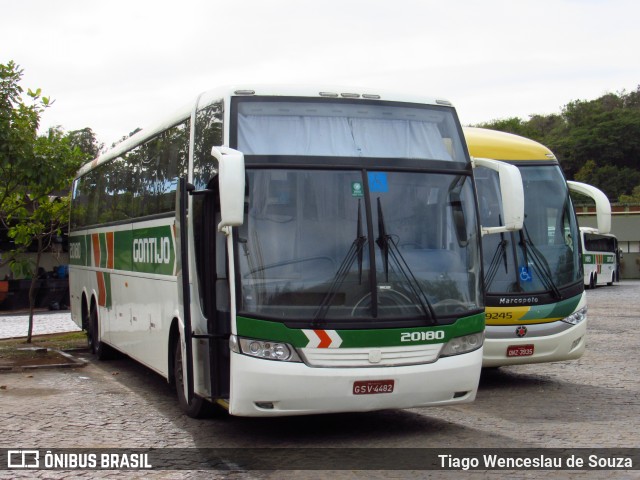 Empresa Gontijo de Transportes 20180 na cidade de Belo Horizonte, Minas Gerais, Brasil, por Tiago Wenceslau de Souza. ID da foto: 7784724.