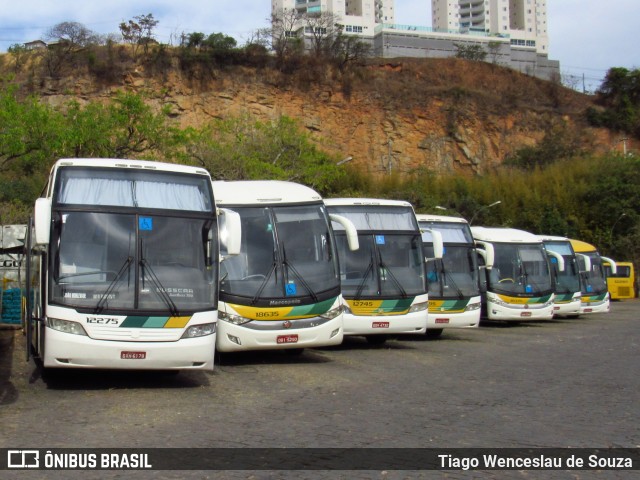 Empresa Gontijo de Transportes 12275 na cidade de Belo Horizonte, Minas Gerais, Brasil, por Tiago Wenceslau de Souza. ID da foto: 7784763.