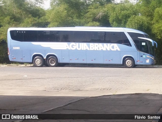 Viação Águia Branca 32180 na cidade de Cruz das Almas, Bahia, Brasil, por Flávio  Santos. Número da foto: #7783600.
