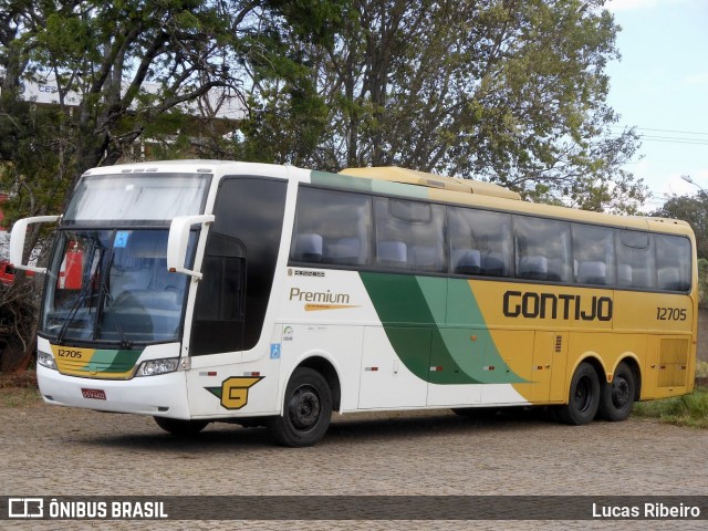 Empresa Gontijo de Transportes 12705 na cidade de Guarapari, Espírito Santo, Brasil, por Lucas Ribeiro. ID da foto: 7785287.