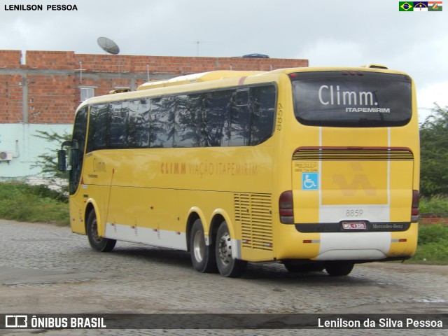 Viação Itapemirim 8859 na cidade de Caruaru, Pernambuco, Brasil, por Lenilson da Silva Pessoa. Número da foto: #7785892.
