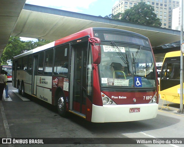 Viação Gatusa Transportes Urbanos 7 6917 na cidade de São Paulo, São Paulo, Brasil, por William Bispo da Silva. ID da foto: 7783518.