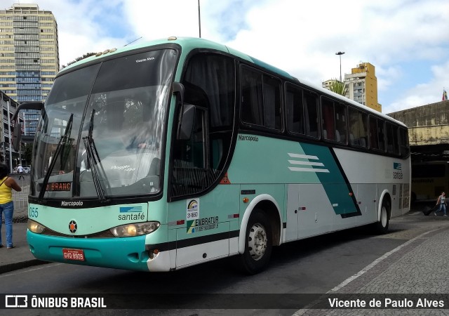 Santa Fé Transportes 055 na cidade de Belo Horizonte, Minas Gerais, Brasil, por Vicente de Paulo Alves. ID da foto: 7784321.