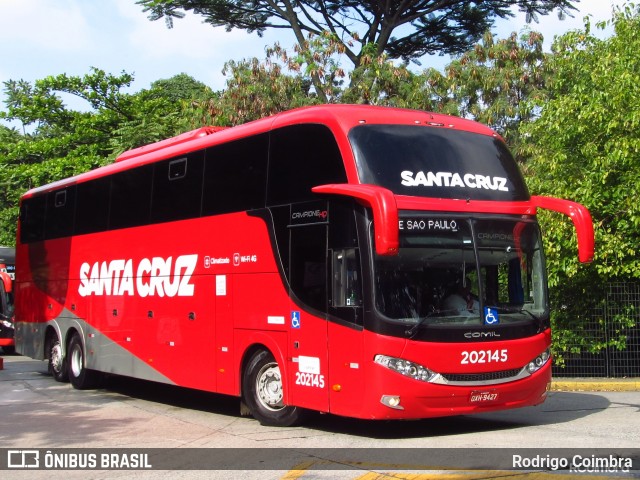 Viação Santa Cruz 202145 na cidade de São Paulo, São Paulo, Brasil, por Rodrigo Coimbra. Número da foto: #7785454.
