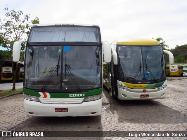 Empresa Gontijo de Transportes 20180 na cidade de Belo Horizonte, Minas Gerais, Brasil, por Tiago Wenceslau de Souza. ID da foto: 7784738.