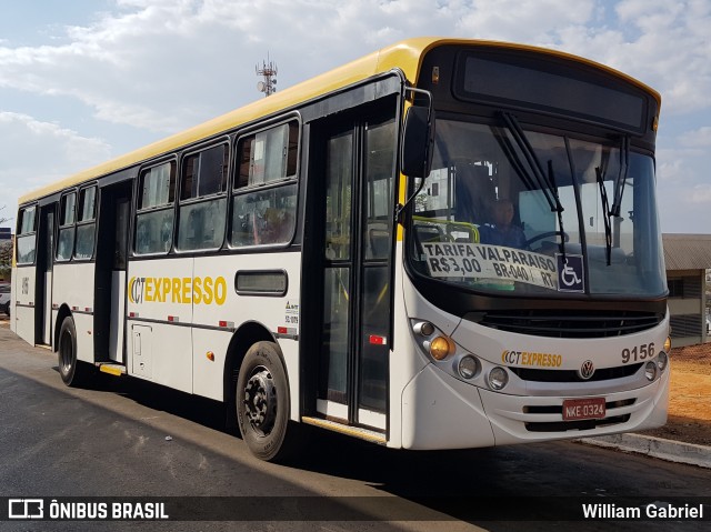 CT Expresso 9156 na cidade de Luziânia, Goiás, Brasil, por William Gabriel. Número da foto: #7677067.