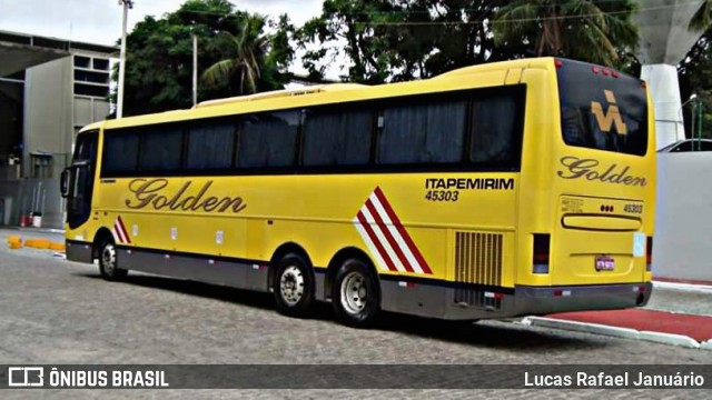 Viação Itapemirim 45303 na cidade de Fortaleza, Ceará, Brasil, por Lucas Rafael Januário. Número da foto: #7677461.
