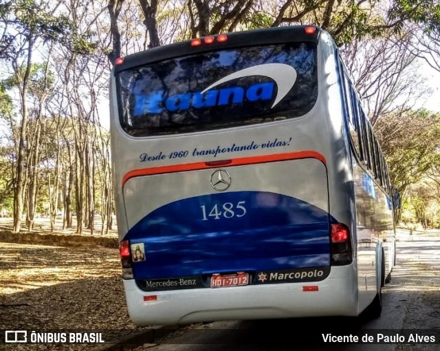 Viação Itaúna 1485 na cidade de Belo Horizonte, Minas Gerais, Brasil, por Vicente de Paulo Alves. ID da foto: 7681129.