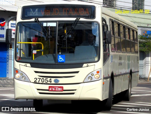 Viação Graciosa 27054 na cidade de Curitiba, Paraná, Brasil, por Carlos Júnior. ID da foto: 7678282.