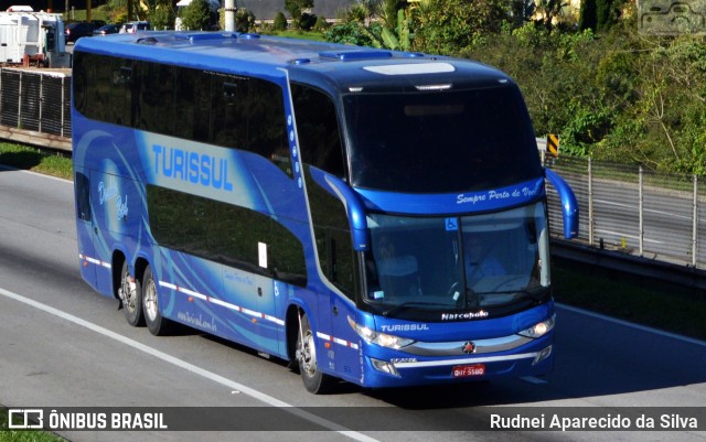 Turissul Catarinense Turismo 12017 na cidade de Santa Isabel, São Paulo, Brasil, por Rudnei Aparecido da Silva. ID da foto: 7678303.