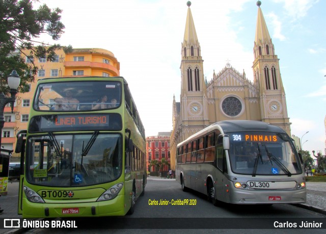 Transporte Coletivo Glória BT009 na cidade de Curitiba, Paraná, Brasil, por Carlos Júnior. Número da foto: #7679780.