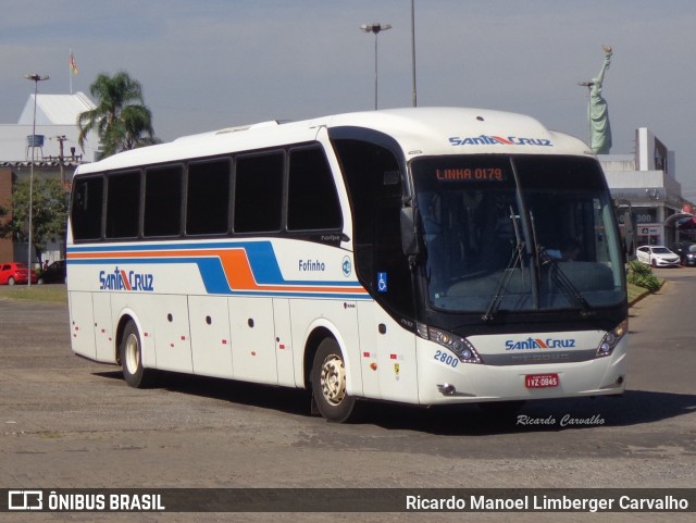 VUSC - Viação União Santa Cruz 2800 na cidade de Santa Cruz do Sul, Rio Grande do Sul, Brasil, por Ricardo Manoel Limberger Carvalho. Número da foto: #7677050.